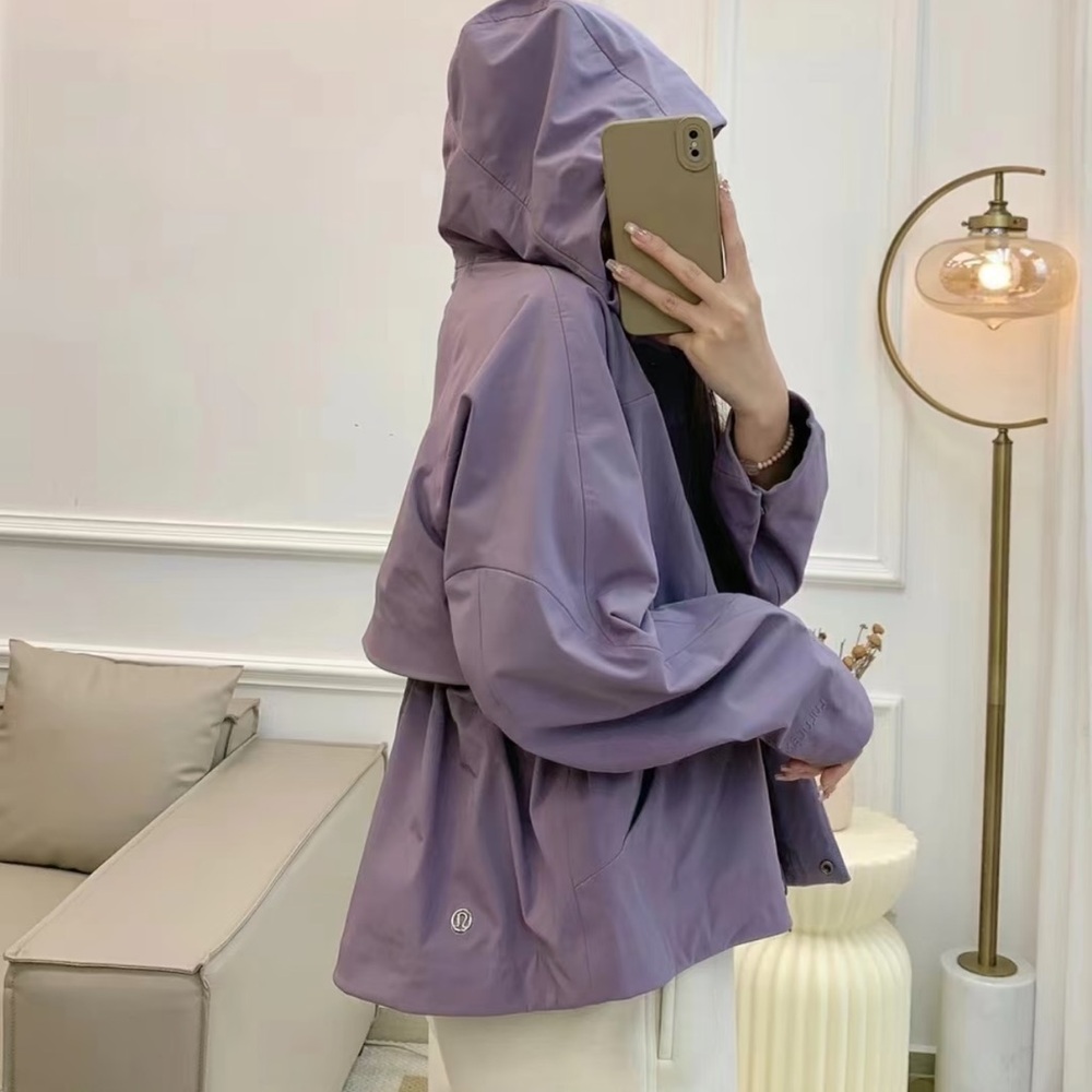 lululemon athletica Lavender Hooded Jacket